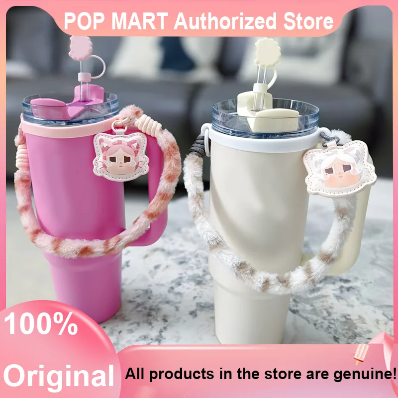 POP MART CRYBABY Serie Wild but Cutie Ciondolo in peluche in vinile Scatola cieca Fascino per telefono Scatola misteriosa Indovina borsa Decorazione Regali per bambole