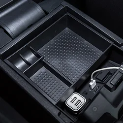 Car Secondary Center Console Armrest Storage Box Glove Organizer Tray ABS Fit For Mazda 3 Axela 2013 2014 2015 2016 2017