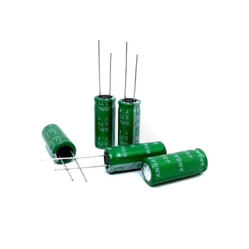 10PCS 5PCS 2.7V 0.3F/1.5F/3.3F/4.7F/15F/20F/25F/30F/35F/50F/60F/100F Super Capacitor Farad Capacitor