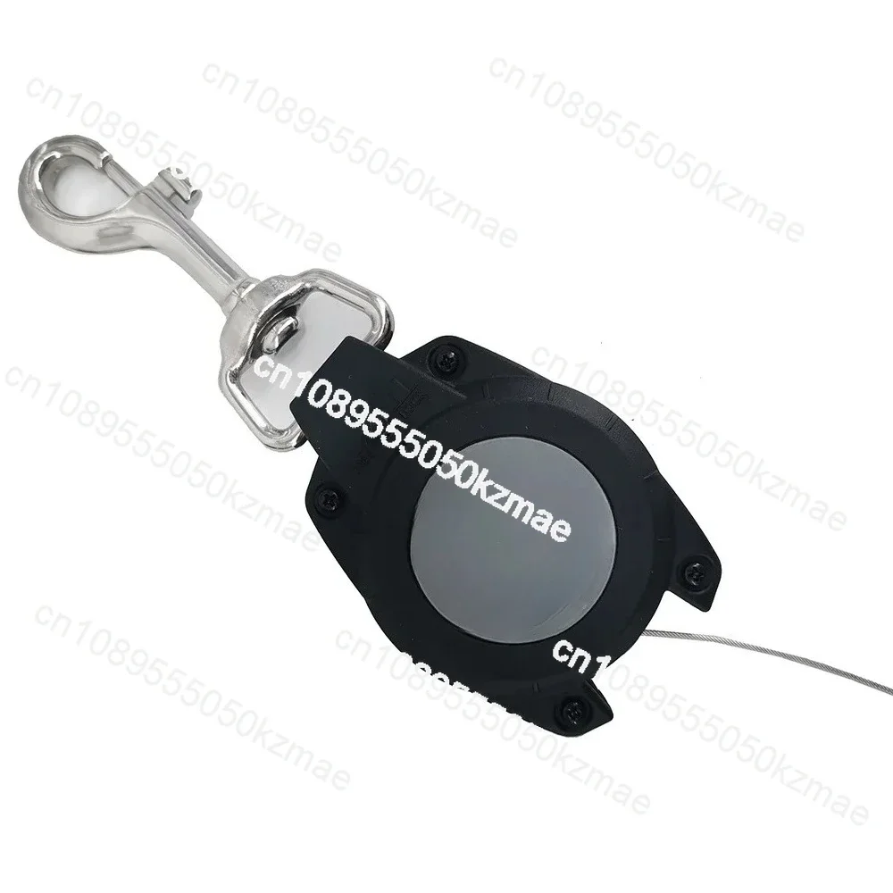 Retractable Stand - 18x5.5cm Stainless Steel Wire Door Clamp/Mask/Diving Gear Keeper for Snorkeling, Heavy Duty Spring Spring