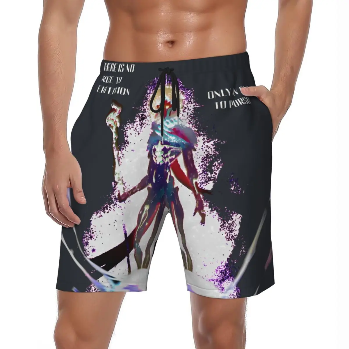 

Мужские шорты Jinx Arcane League Of Legends, милые гавайские плавки, быстросохнущая спортивная одежда, модные пляжные шорты больших размеров