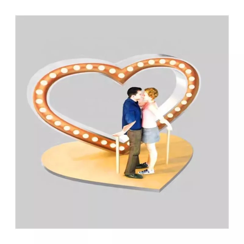 

Valentine's Day Birdcage Shape Light Emitting Diode Decorative Light Entertainment Holiday Decoration