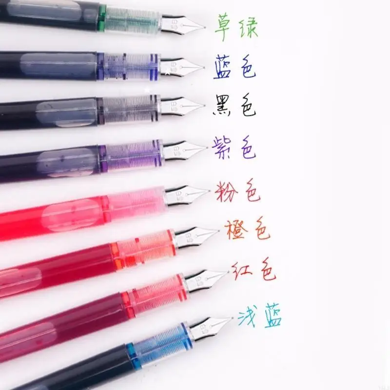 

Y5LB Студенческая письменная ручка с F-наконечником, большая емкость, гладкая чернильная ручка, ручка для практики каллиграфии,