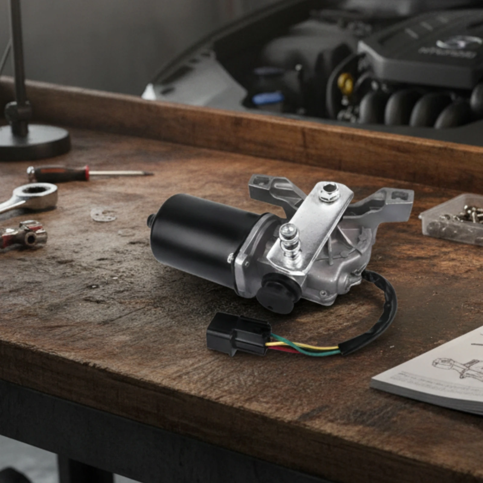 Windshield Wiper Motor OEM Specifications Wiper Motor Assembly Auto Part Consistent Performance Long-Lasting for Mechanics