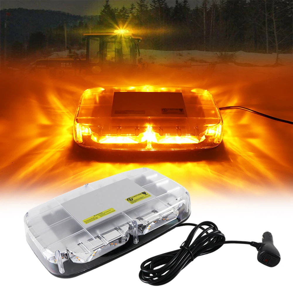 

Magnetic Base 54 LED Emergency Strobe Light Car Police Roof Flashing Hazard Warning Light Vehicle Beacon Lamp 12V/24V