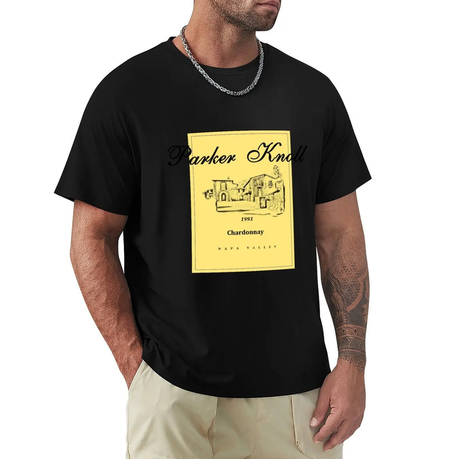 

Parker Knoll x The Parent Trap T-Shirt Basic Breathable Solid Color T-Shirt