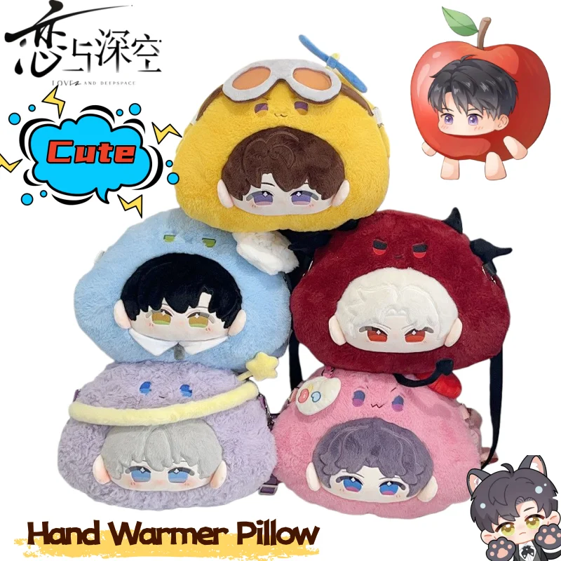 

Love and Deepspace Xavier Sylus Rafayel Cute Creative Anime Merchandise Hand-Warming Hug Pillow Personalized Kawaii Cartoon Doll