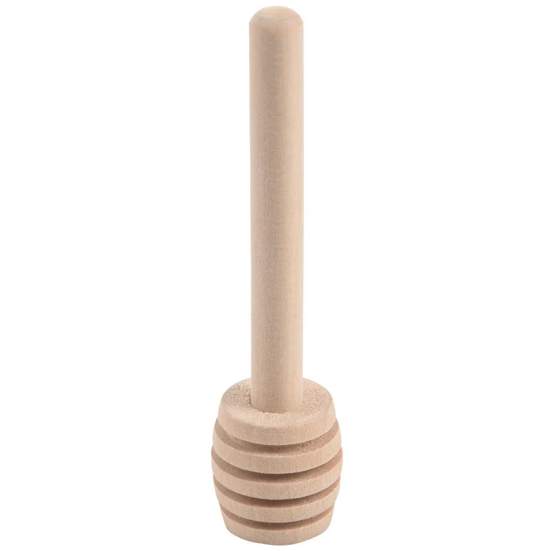

Y50A-250 Pack Of Mini 3 Inch Wood Honey Dipper Sticks, Individually Wrapped, Server For Honey Jar Dispenser Drizzled Honey