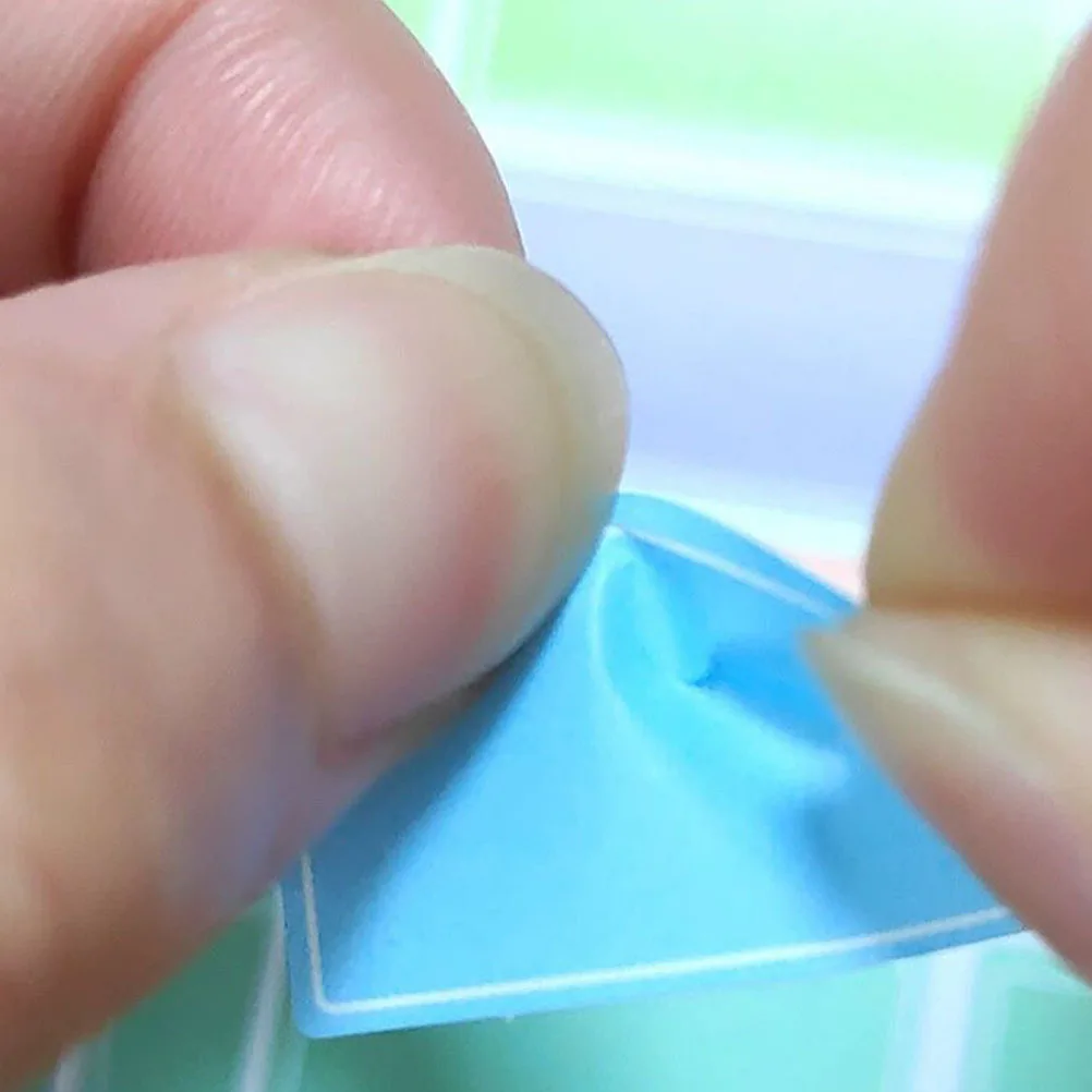 20 枚分類ステッカー防水手書きラベルステッカー調味料用オフィスホームストア使用自己粘着タグ