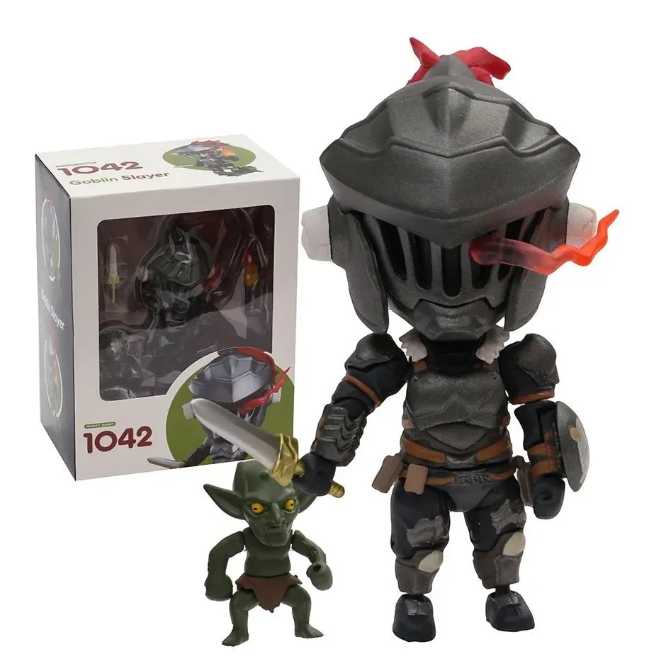 10CM wersja Q Goblin Slayer Anime rysunek ruchome montaż # 1042 PVC Figurka akcji Model Kolekcja zabawek Prezenty