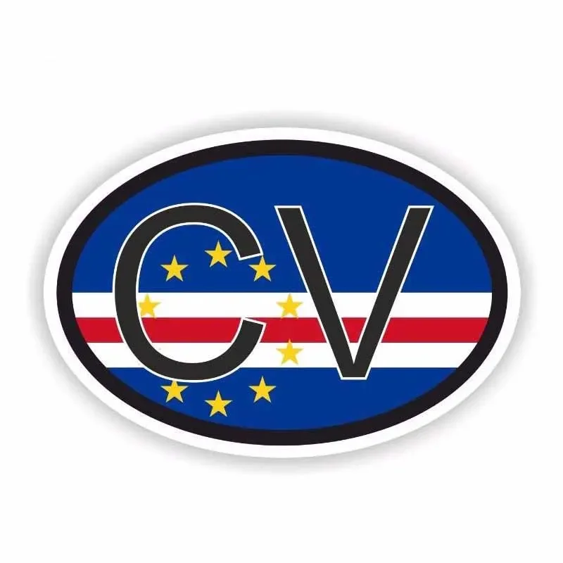 

Car Styling Cape Verde Country Code Accessories Decal Car Sticker