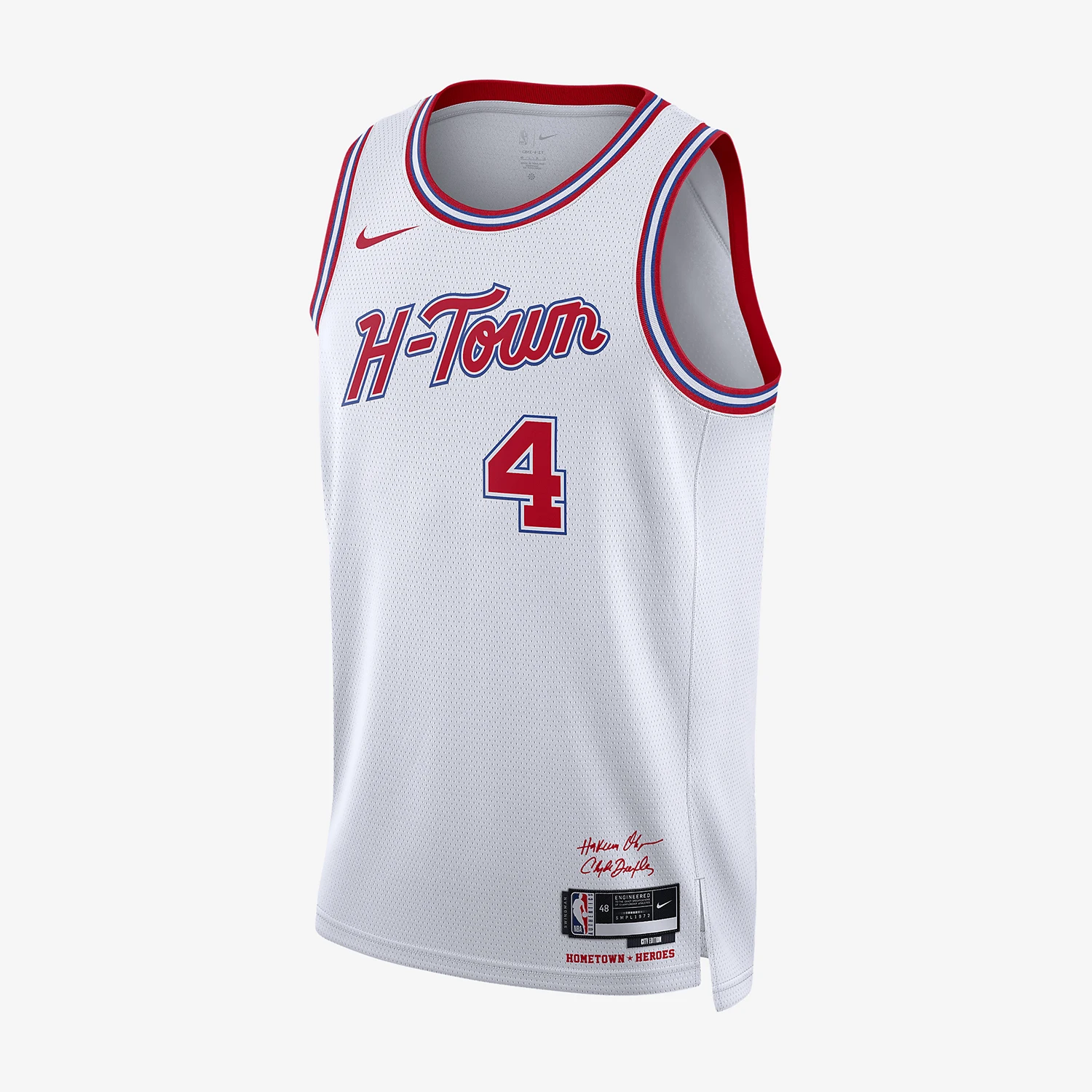 Nike Authentic New Jersey transpirable para hombre de los Houston Rockets de la NBA DX8503-102