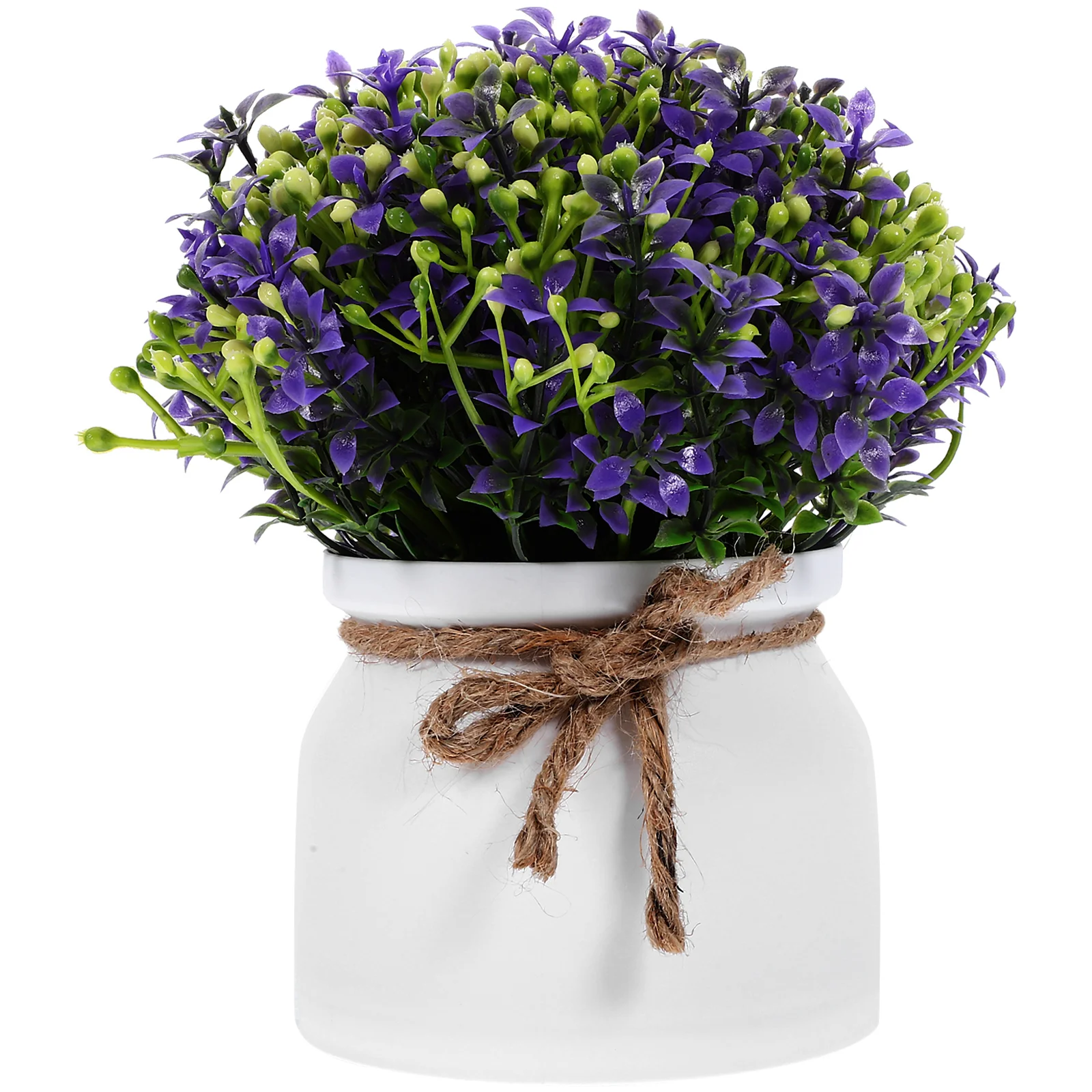 

Artificial Orchid Bonsai Fake Potted Plants Vivid Faux Flower Lifelike Decor for Room Desk Home Party DIY Plastic