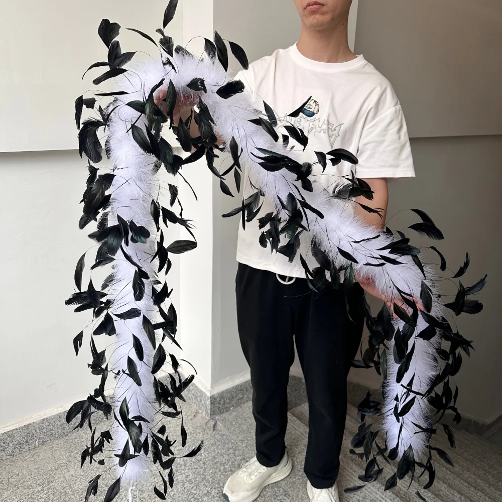 boa-di-piume-di-struzzo-e-tacchino-bianche-e-nere-da-2m-accessorio-per-cosplay-abbigliamento-sfilate-di-moda-decorazioni-artistiche-per-la-casa
