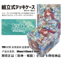 100+PP Anime Cards Storage Deck Box Board Game TCG Card Box Protector Case for MGT/Pkm/Yu-Gi-OH/Gathering Games Trading Cards