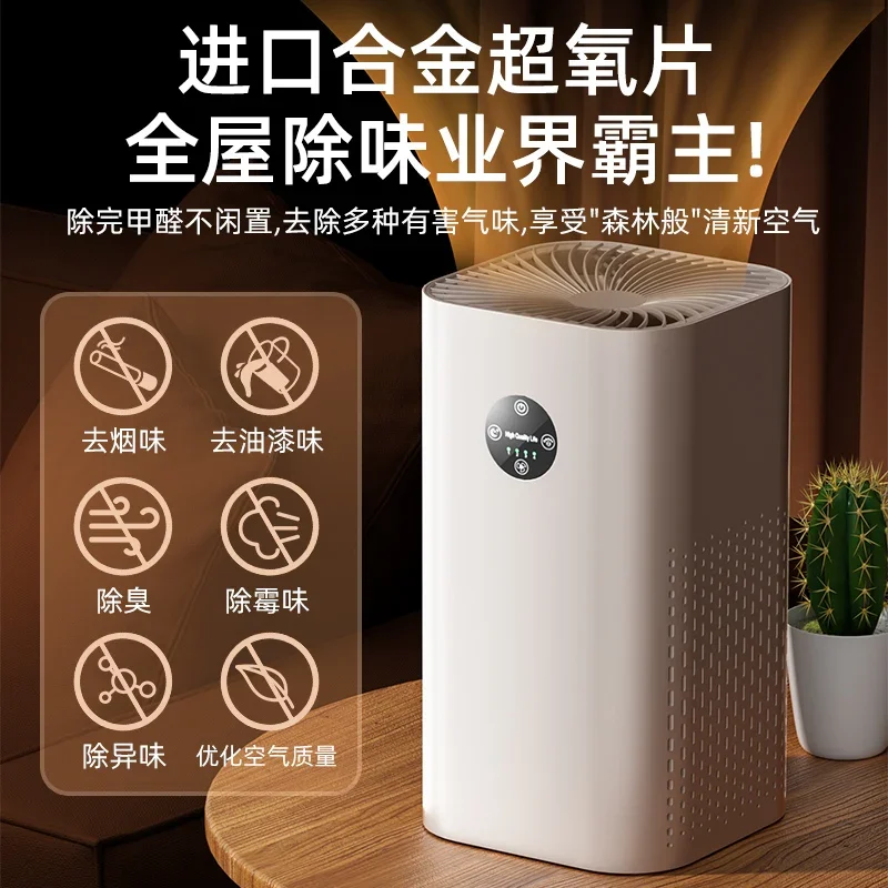 Air purifier indoor household formaldehyde smoke deodorant removal pet floating hair negative ions 2286