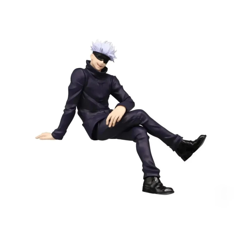 13cm Japanese Anime Jujutsu Kaisen Figure Gojo Satoru Action Figure PVC Model Toys Statue Noodle Stopper Gift Collectible Toy view 2