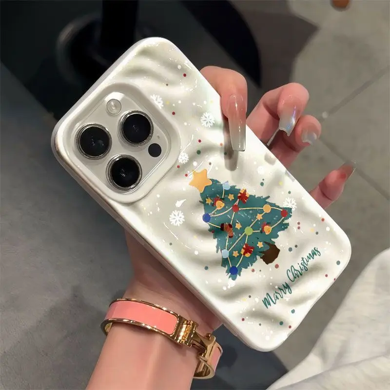 حافظة لهاتف آيفون 17 اير برو ماكس 16 15 برو 14 13 12 11 Plus غطاء حماية كاميرا مقاوم للصدمات غطاء ناعم للذكور والإناث عيد ميلاد سعيد