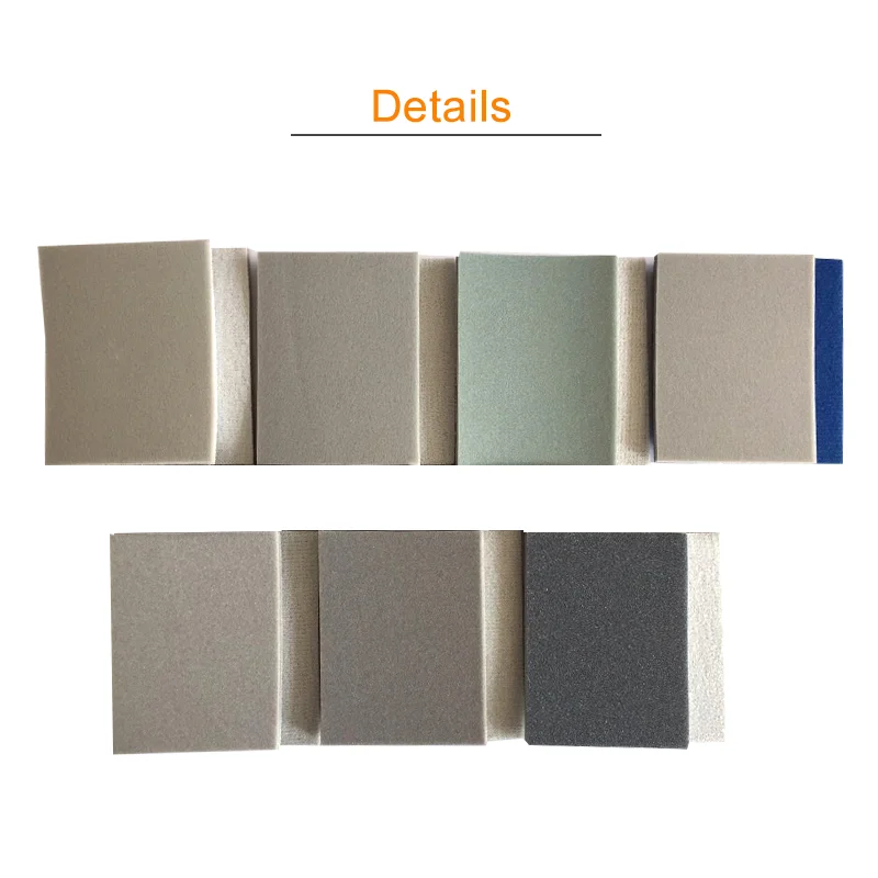 3×4 Inch Sanding Sponge Set 24 Pcs Wet Dry Ultra Fine Pads Soft Foam for Model Drywall Metal Wood Furniture Polishing