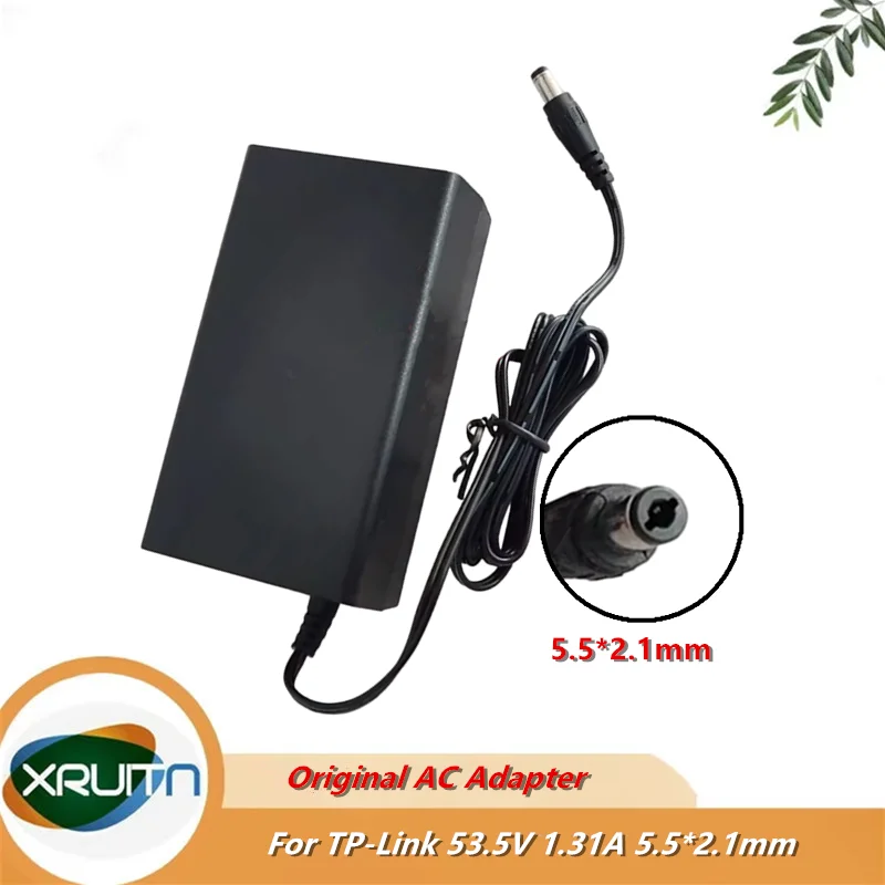 

Original 53.5V 1.31A 70W 5.5*2.1mm AC DC Adapter Charger for TP-LINK I. T. E. Power Supply T535131-2-DT Original