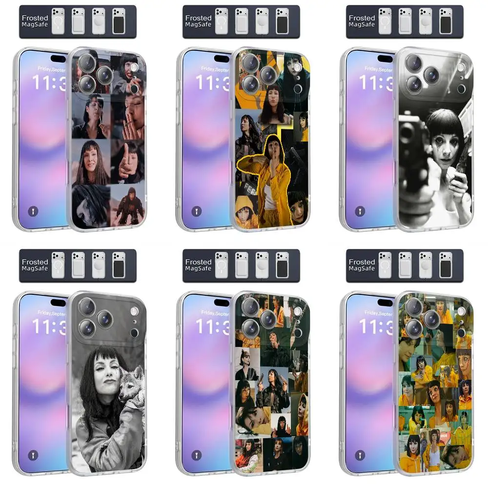 

Zulema Zahir N-Najwa Nimri Phone Case For iPhone 17,16,15,14,13,12,11,Pro,Max,Plus,E,Air,Mini Magnetic Magsafe Frosted Clear