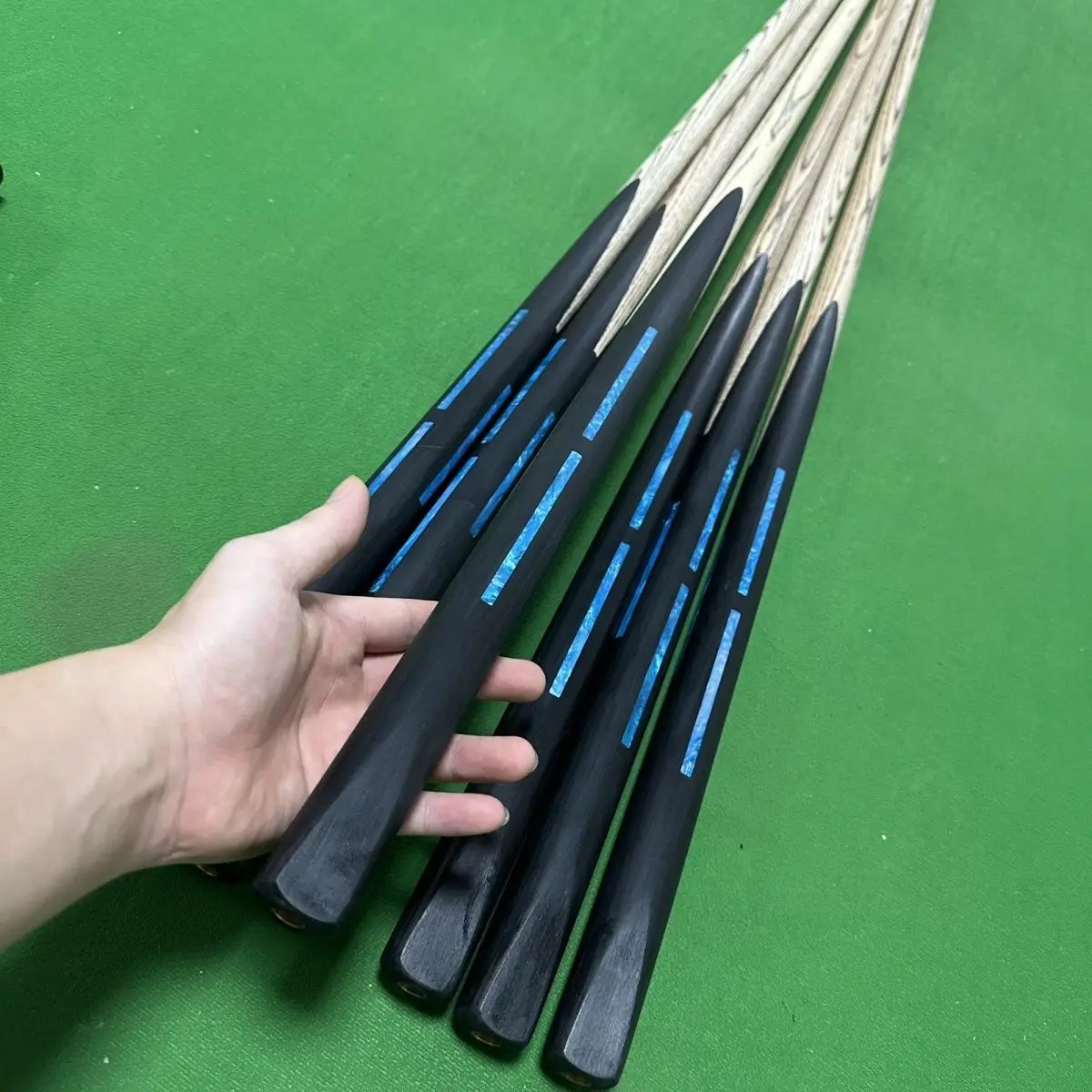 10Mm Paint-free Inlay Integrated Small Head Eight-ball Club Chinese 16 Black Eight-white Wax Pass Club Member Club