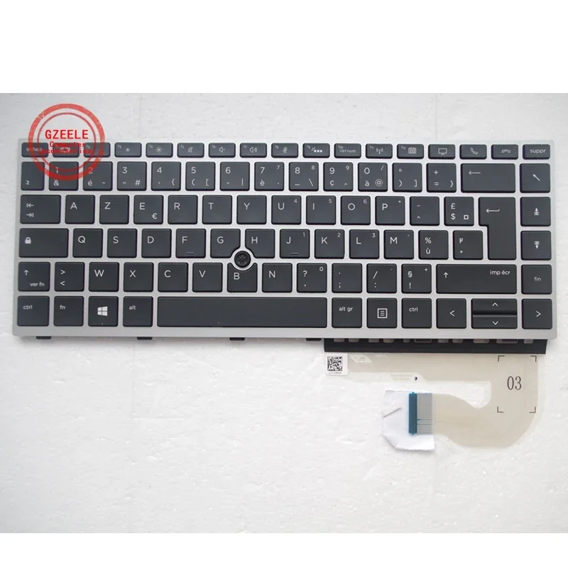 US/RU/SP/UK/LA/FR laptop keyboard FOR HP EliteBook 745 840 G5/G6 846 G5/G6 848 G5/G6 Zbook 14U G5/G6 HSN-I17C-4/I13C-4 I24C MT44