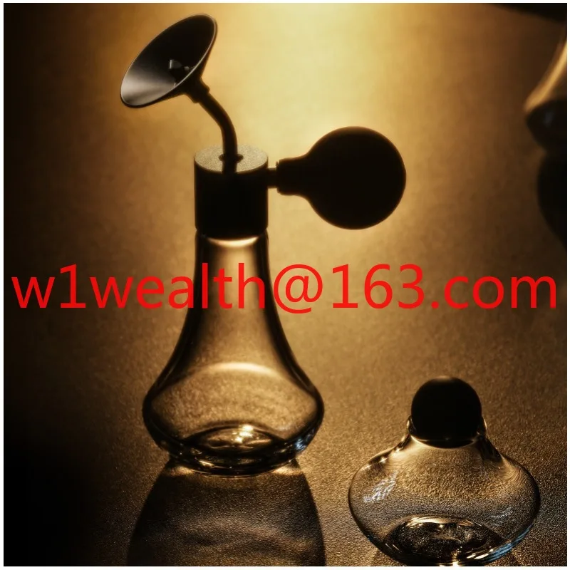 New coffee perfume sample glass display bottle