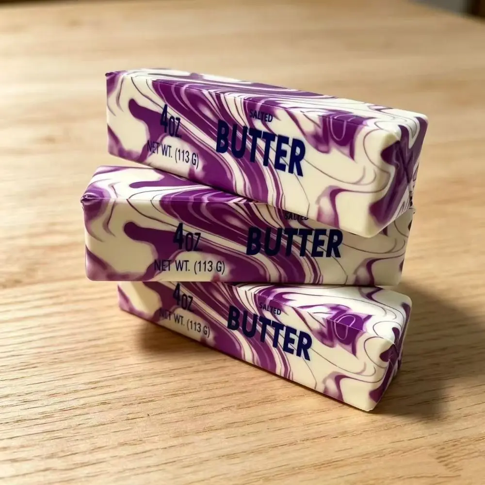 Bâton de beurre créatif à rebond lent pour soulager l'anxiété, jouet à presser confortable, bâton de beurre amusant et super doux à pincer.