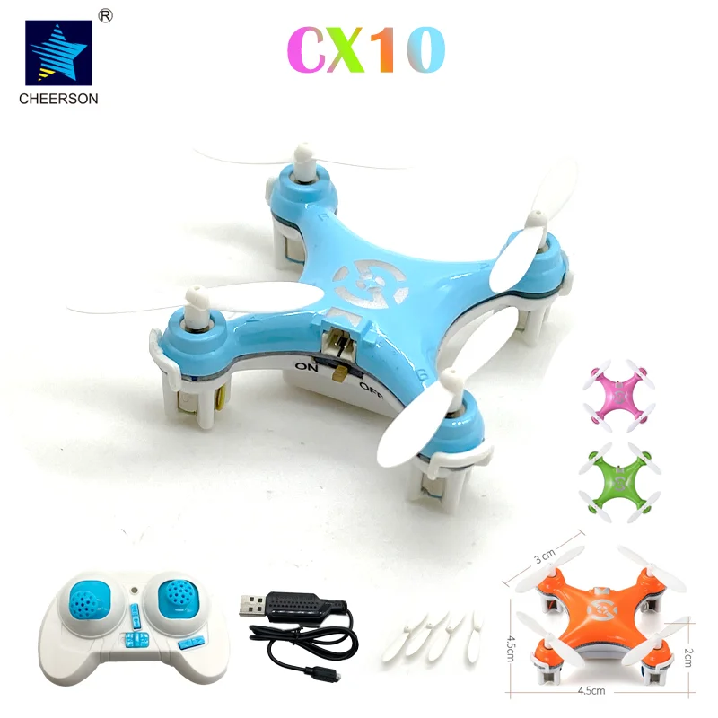 Le Cheerson CX10 Un drone RC mini pour enfants, testé et recommandé pour les premiers vols