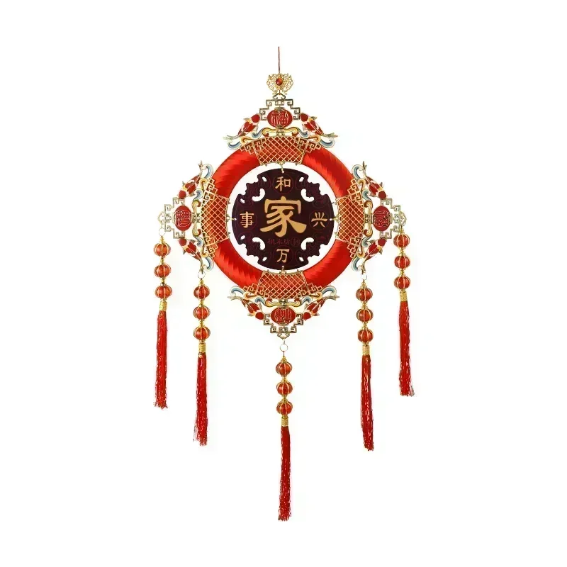 Chinese Knot Red New Year Hanging  Home Decoration Chinese Housewarming  Chinese Wedding Party Decoration