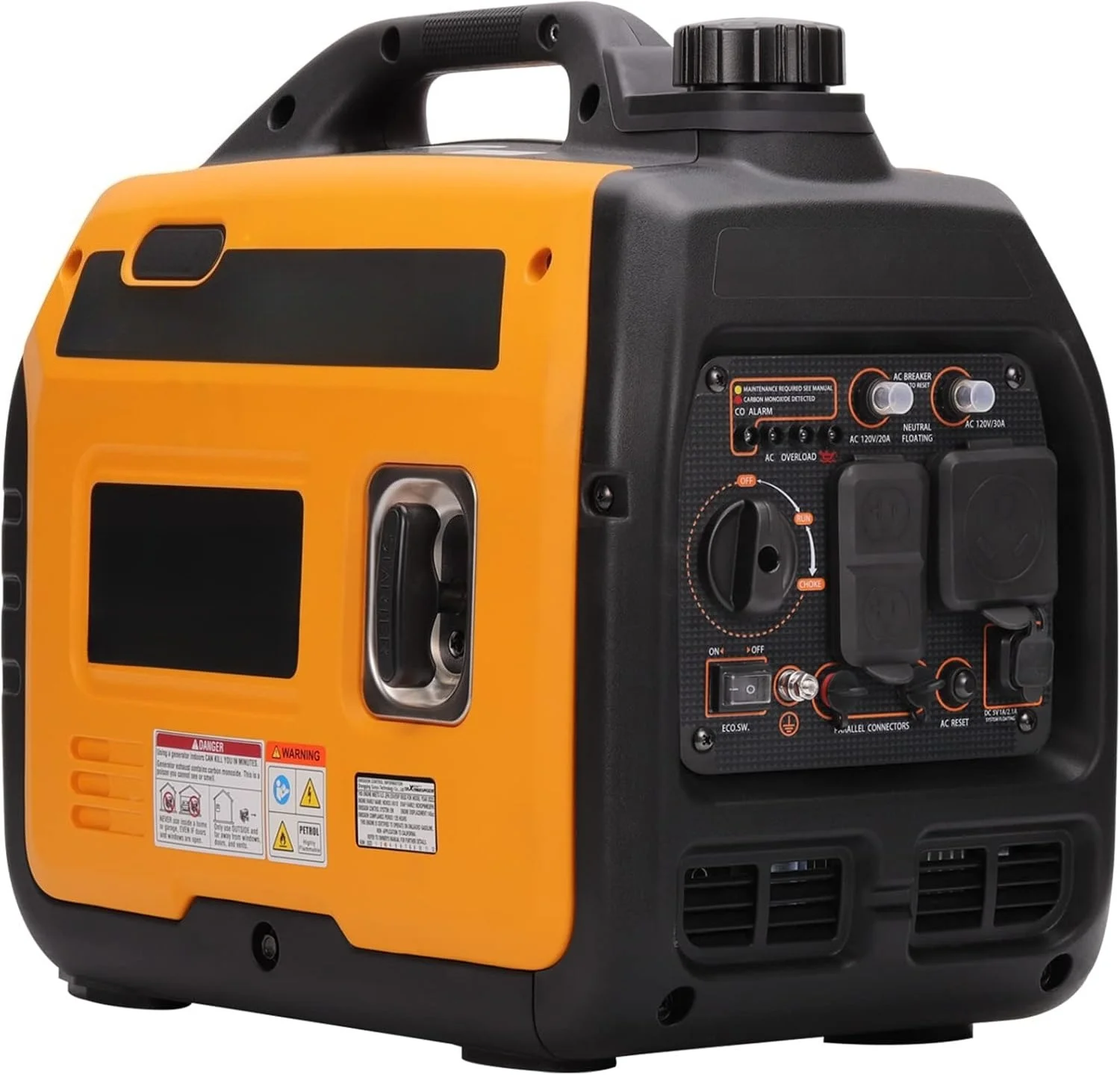 

Портативный инверторный генератор на газу мощностью 3500 Вт, соответствующий стандартам EPA, компактный и легкий, для резервного питания дома