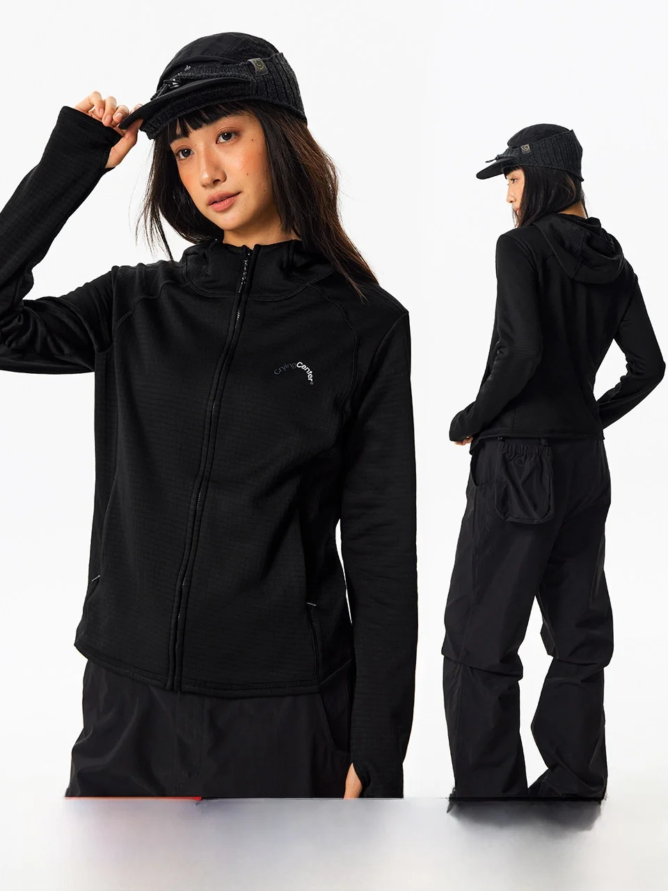 

Толстовка с капюшоном на флисовой подкладке, с длинными рукавами, приталенного кроя, для осени и зимы, повседневная, на молнии