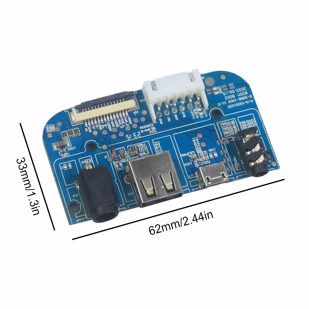 หัวเชื่อมต่อแผงพลังงานและเสียงแบบ USB 2.0ช่องเสียบสำหรับชาร์จ Boombox 2 ND ลำโพง BT บอร์ดพอร์ตชาร์จ USB สำหรับ JBL Boombox