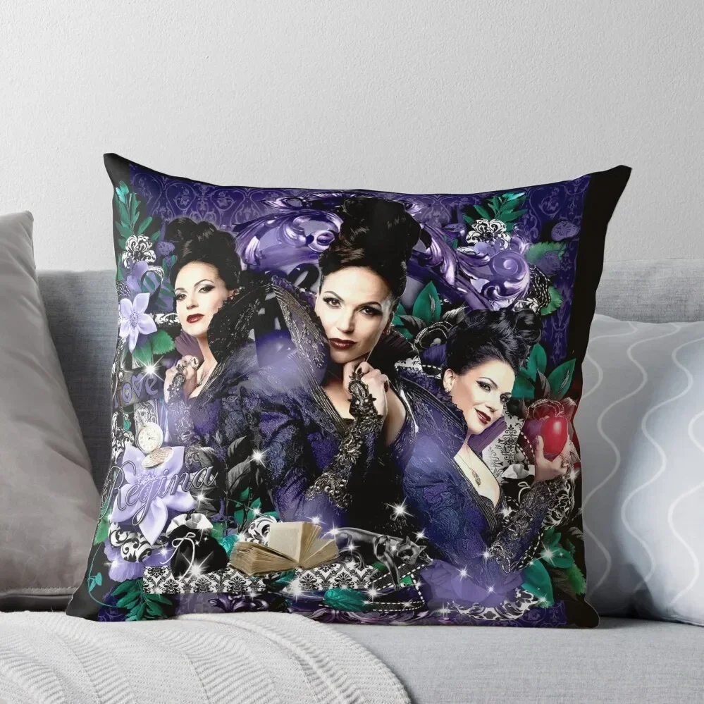 

Regina Mills Once upon a time Throw Pillow Christmas Pillow Cases Pillowcase Custom Cushion luxury decor Pillow