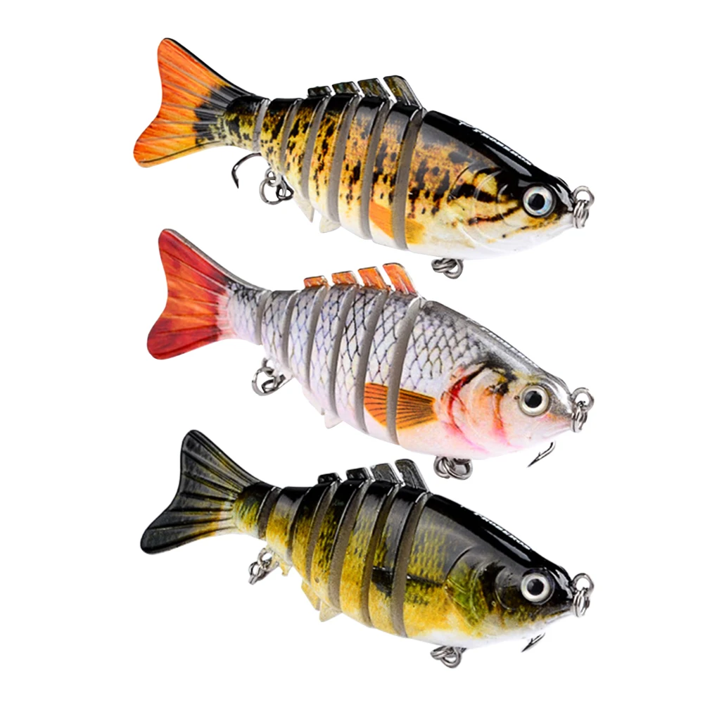 낚시용 고급 인조 미끼 3개 세트 이미지