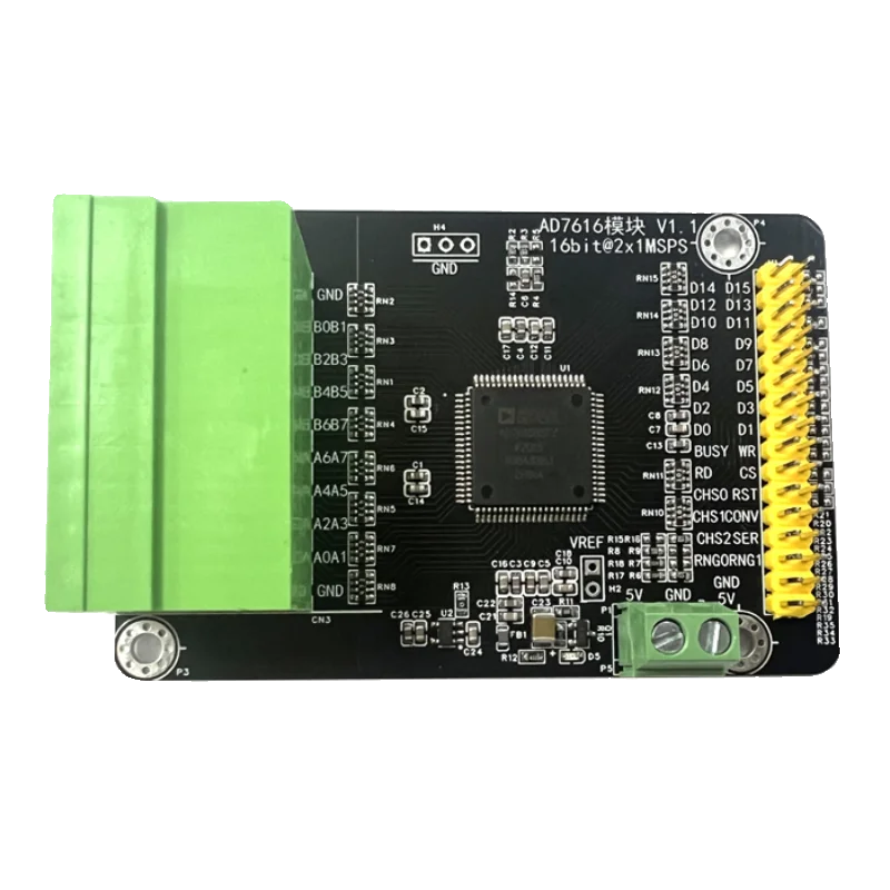 AD7616 Module 16-channel 16-bit ADC Synchronous Sampling 1MSPS High-speed Data Acquisition Kit FPGA