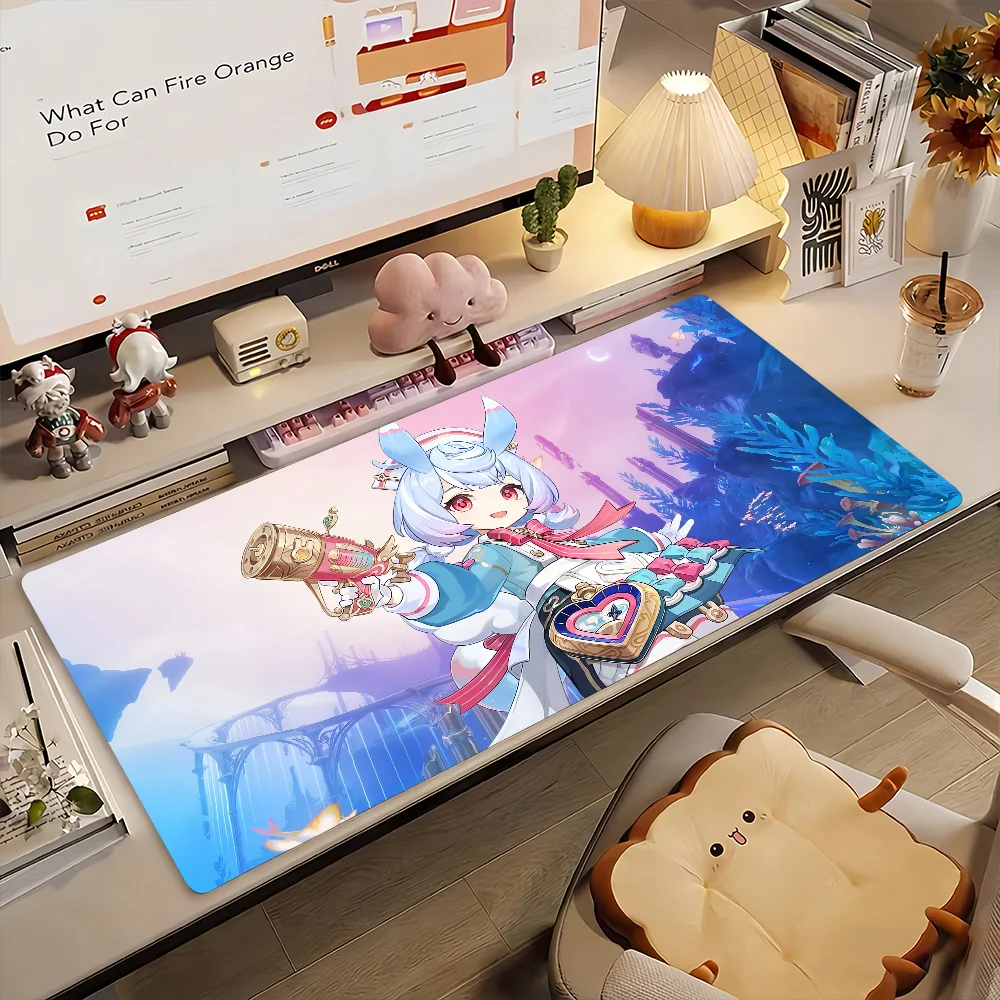 Game Genshin Impact Sigewinne Mouse Pad Non-slip Rubber Gamer Balance Computer Mat Decoracion Deskmat Laptop Office Large