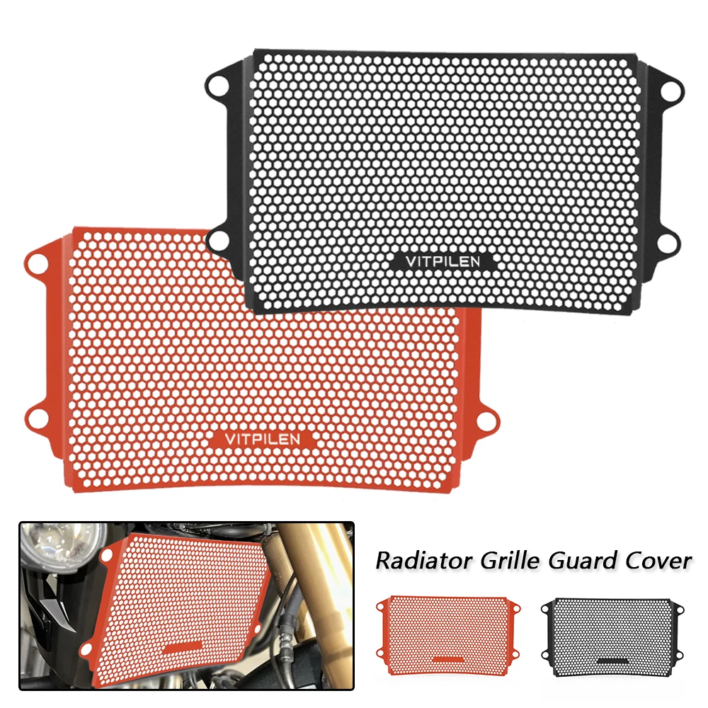 

For Husqvarna Vitpilen 401 Svartpilen 401 2024 2025 2026 Motorcycle Accessories Radiator Grille Guard Cover Protection Protetor