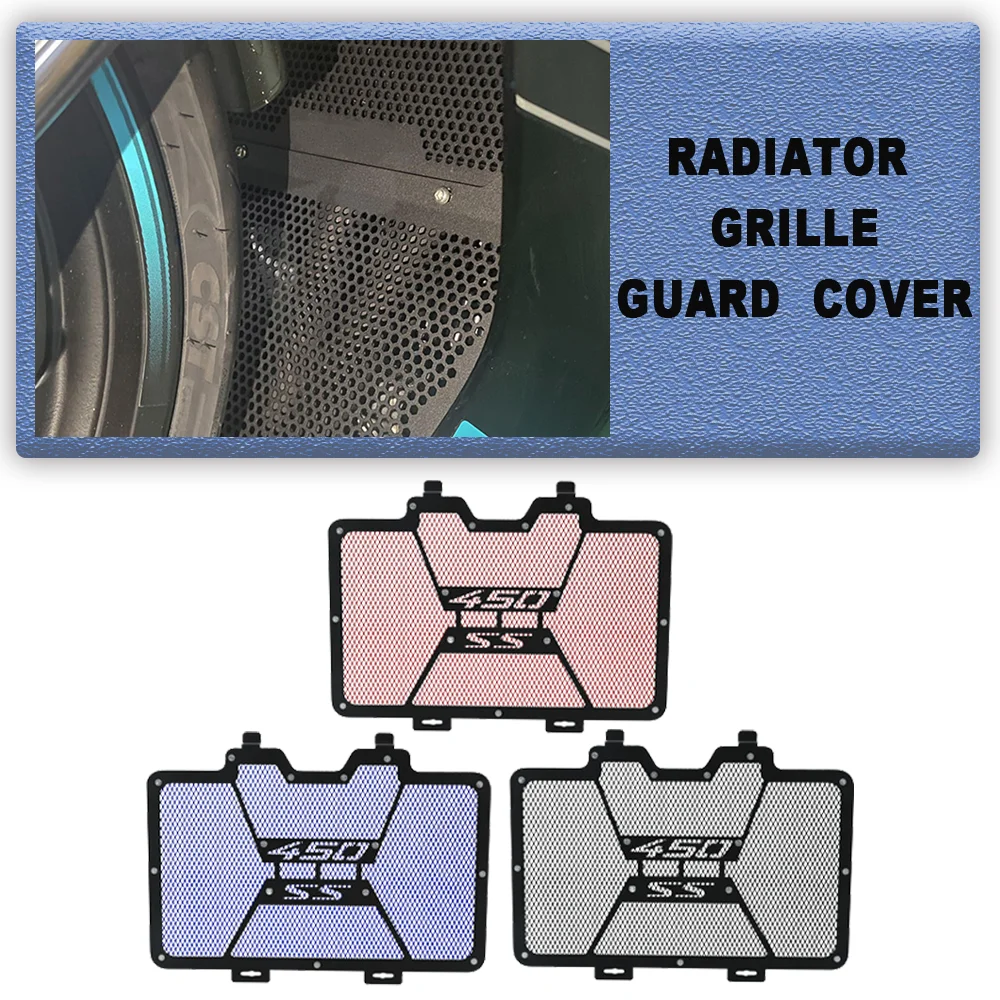 For CFMOTO CF MOTO 450 SR 450SR 450SS 450SR-S 2023 2022 2024 2025 Motorcycle Radiator Grille Grill Cover Guard Protector Bezel