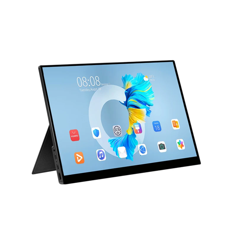 15,6 Zoll 1080p FHD tragbarer Monitor mit Touchscreen, zwei Lautsprechern, HDR IPS 100%sRGB Gaming-Display für Laptop, Xbox, PS4/5, Switch – Detail 24