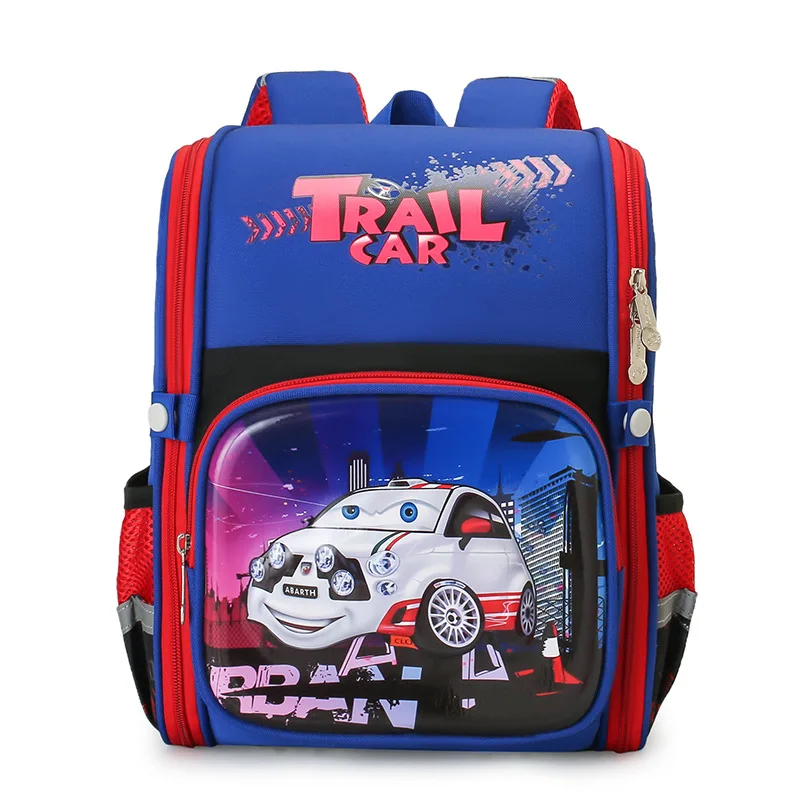 Two Style Kids School Bag for Girls Primary School Backpack Cartoon Boys Orthopedic Car Backpacks Mochilas Escolares Primaria