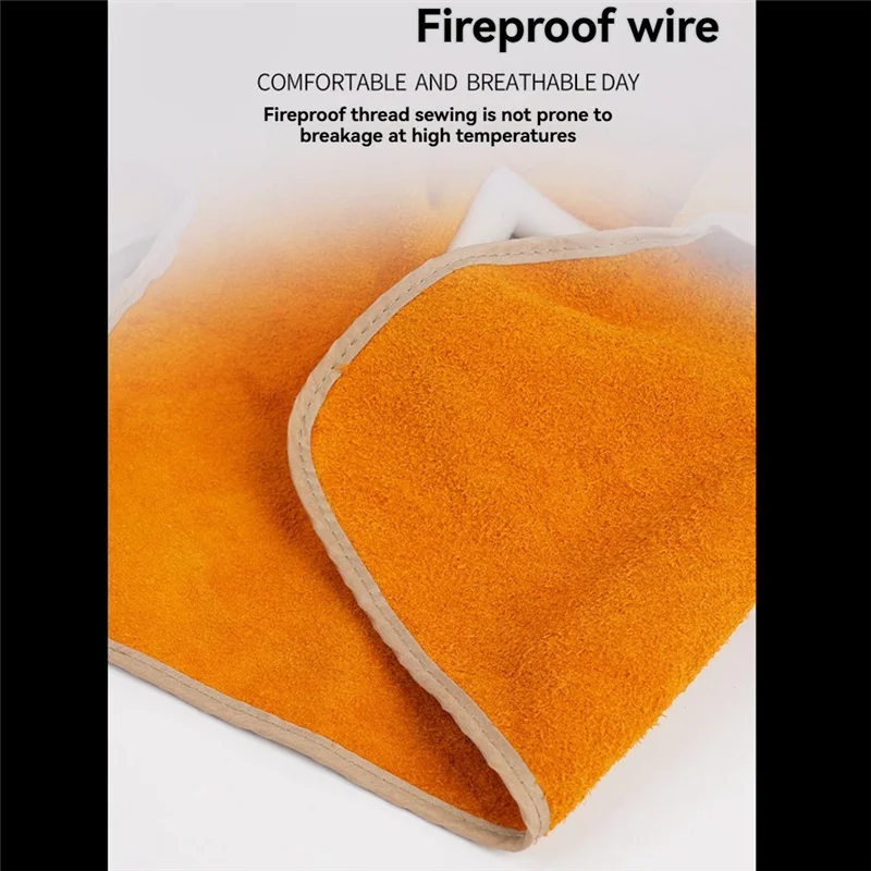 A74E-Protective Leather Welding Hood With Grinding Face Shield, Flip Open Lens Work Cap For Flame Resistant Safety