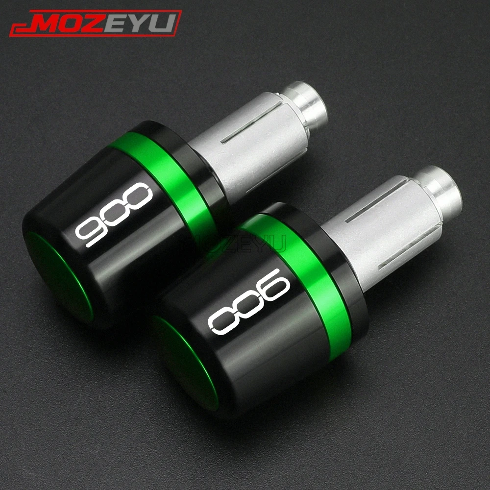Motorcycle Handlebar Grips Bar Ends Cap 22mm Handle Counterweight Plug For KAWASAKI Z900 2017 2018 2019 2020 2021 - 2026 Z 900