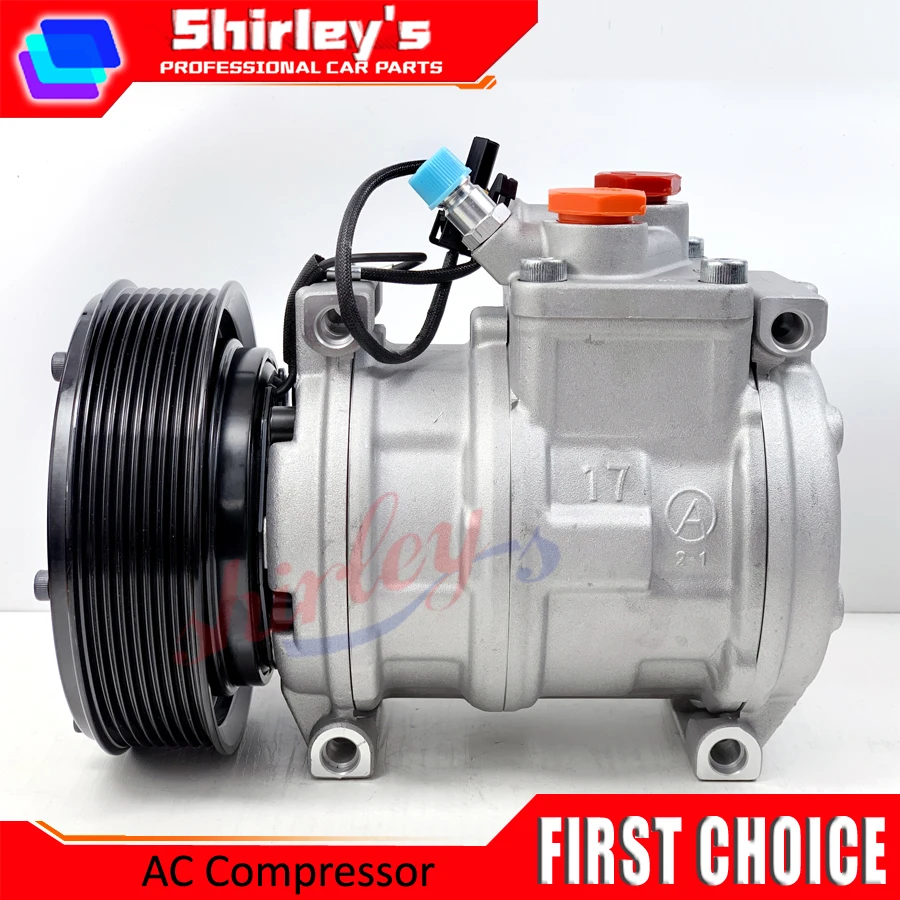 Auto AC Air Compressor For John Deere Tractor AH169875 AN221429 RE196923 RE46609 RE69716 SE501459 SE501462 TY24304 447200-4930