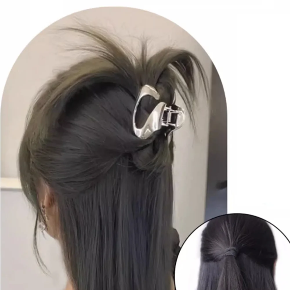 Y2K Lazy Style High Ponytail Hair Bun Shuttlecock  Wig with Hair Clip for Women Hair Fashhion 20cm