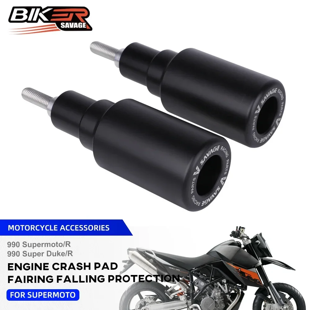 Frame Slider Crash Protector For 990 Supermoto Super Duke /R 2008-2014 Motorcycle Parts Falling Protection Engine Anti Crash Pad