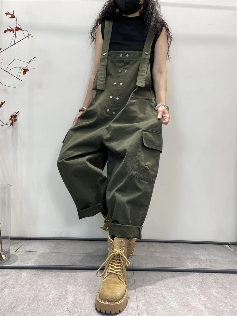 Pantaloni casual Faionable da donna autunno inverno Gamba larga Pantaloni a taglio dritto in cotone a vita alta in puro colore Effetto dimagrante