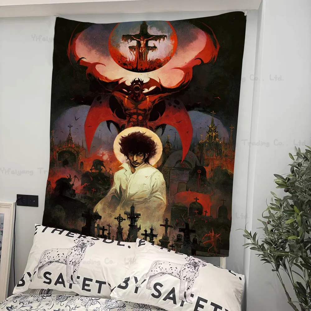 

Anime Devilman Crybaby Hanging Bohemian Tapestry Bohemian Wall Tapestries Mandala Kawaii Room Decor