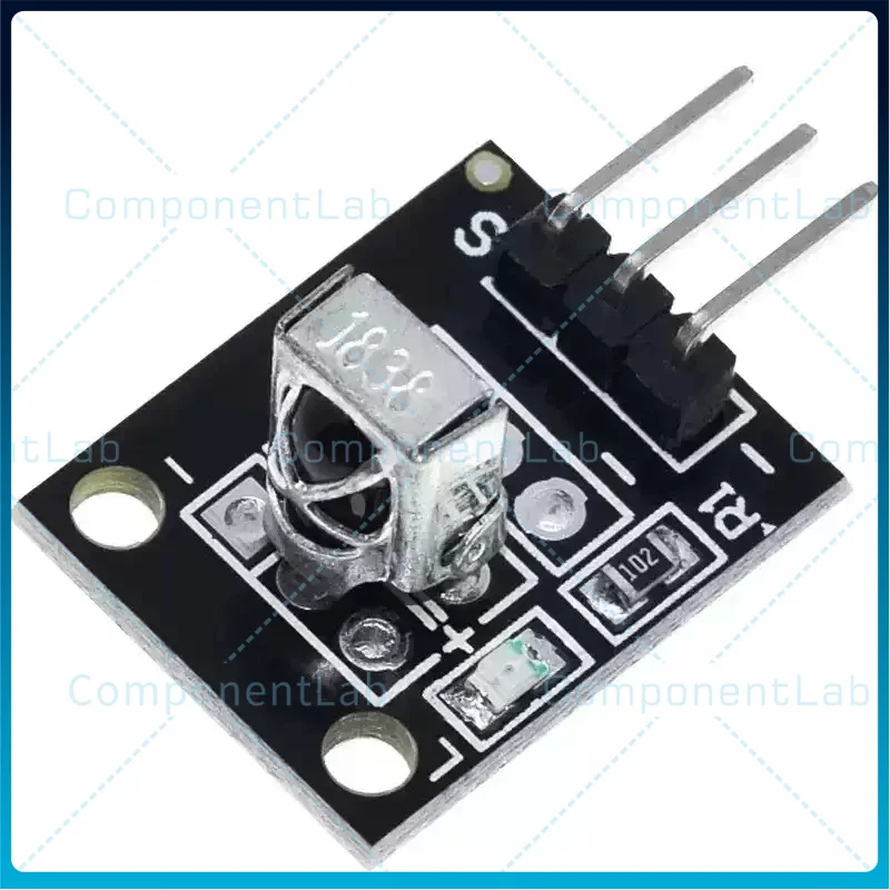 50-100PCS KY-022 Infrared Sensor Receiving Module, Intelligent Vehicle, VS/HX1838B Remote Control Module